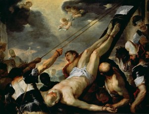 Luca Giordano: Crocifissione di San Pietro